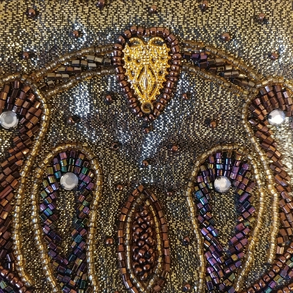 👛Vintage-Style Beaded Clip Purse - Picture 3 of 8